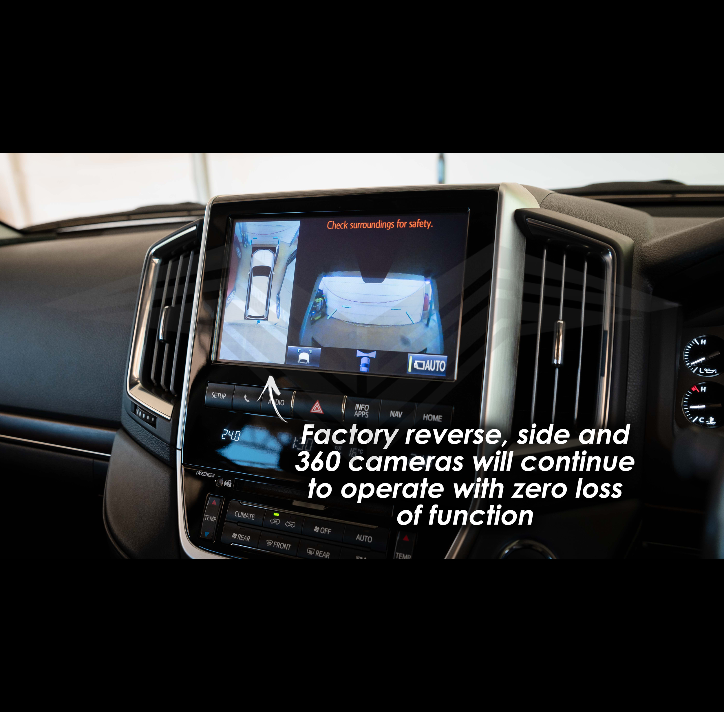 Apple CarPlay & Android Auto Integration for Toyota LC200 LandCruiser VX & Sahara 16-21