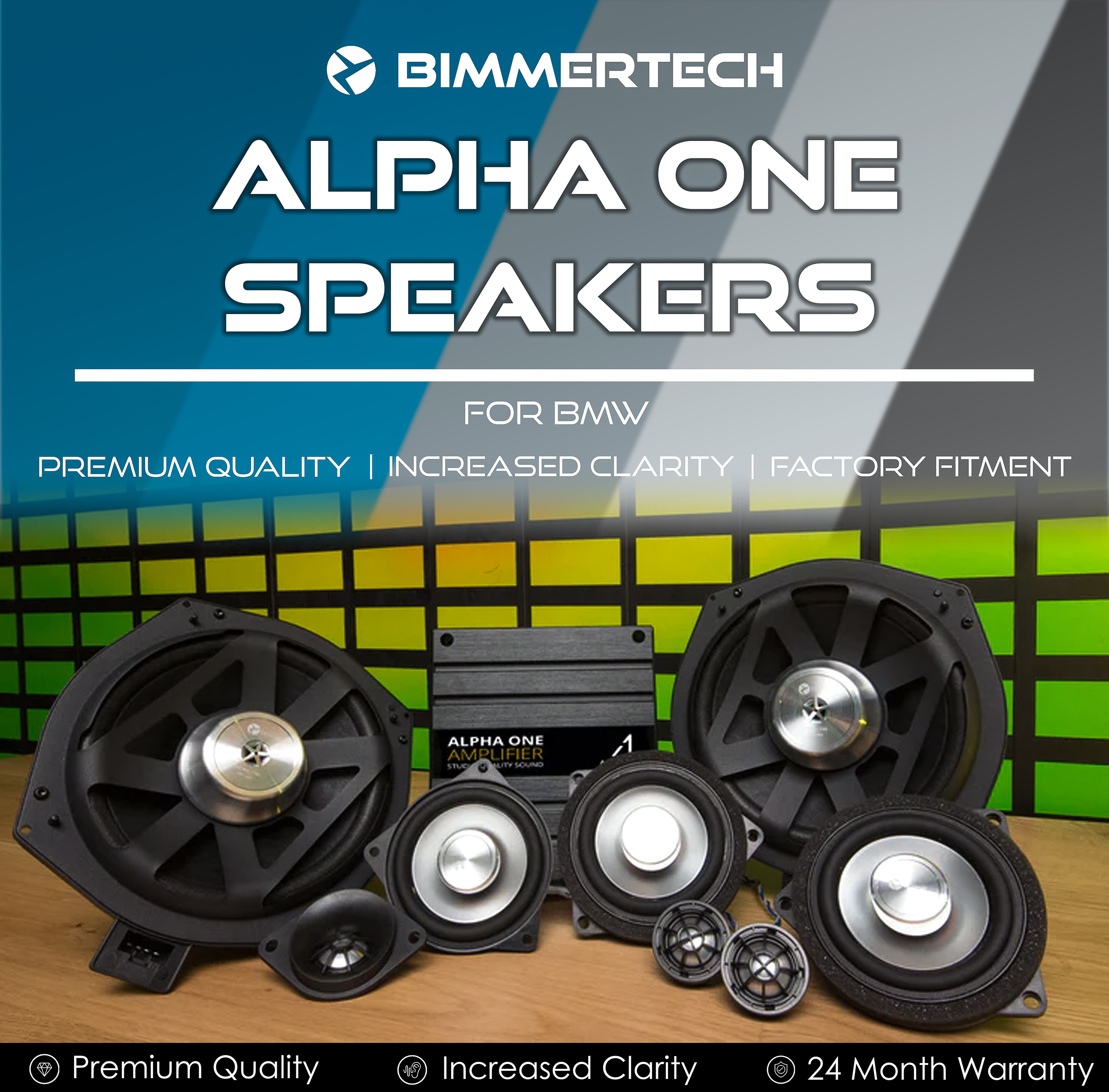 Bimmertech Alpha One Speaker Upgrade for BMW