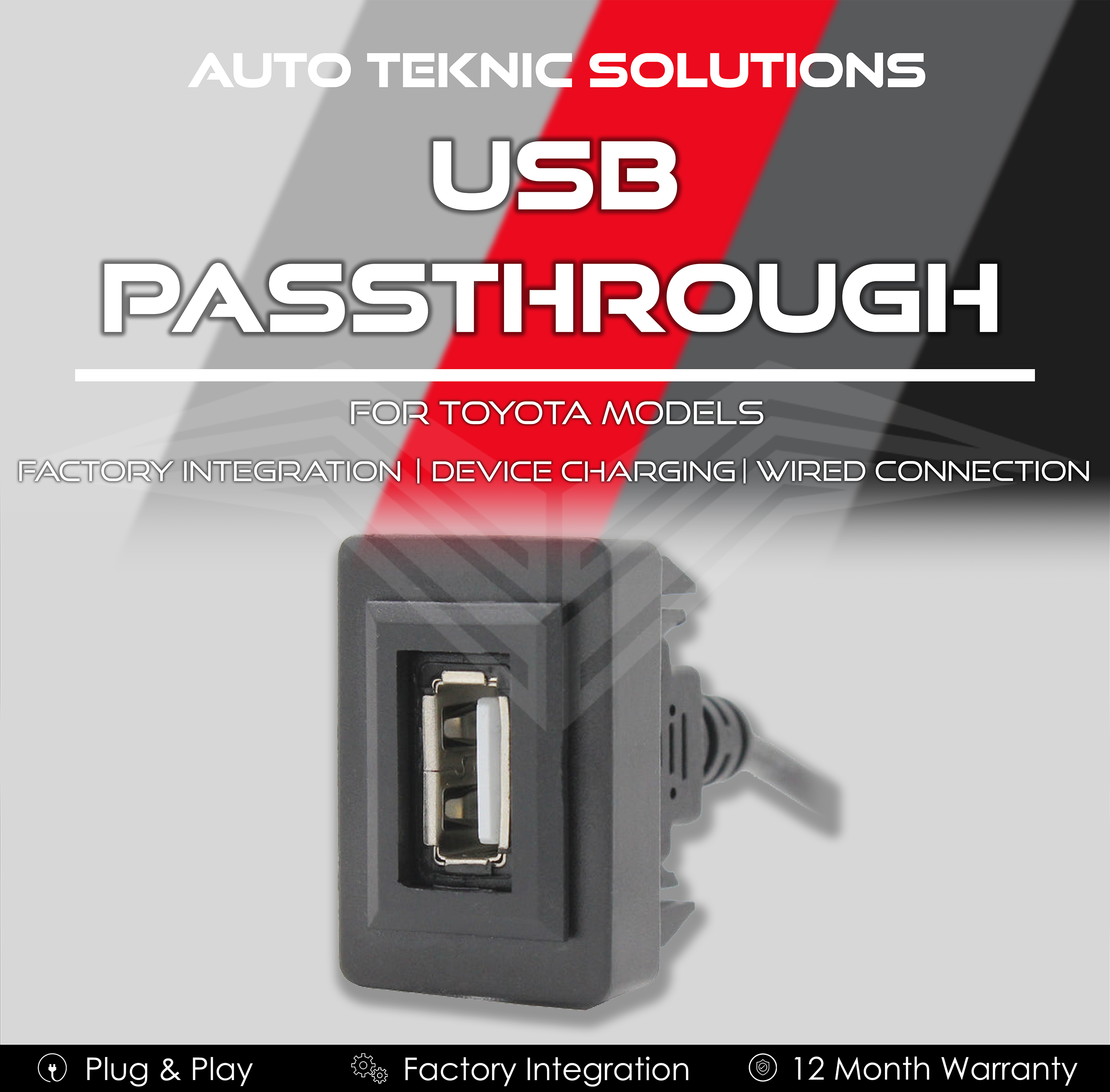 USB Passthrough for Toyota