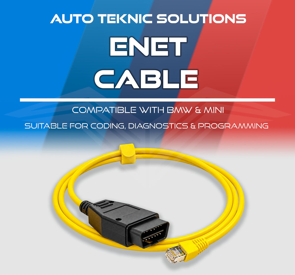 BMW ENET OBDII to Enthernet Cable
