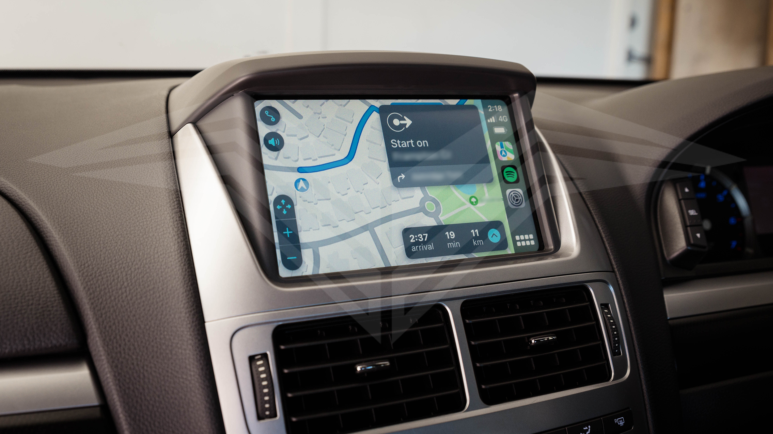 Wireless Apple CarPlay Android Auto Integration for Ford FG-X Falcon with Sync 2.0