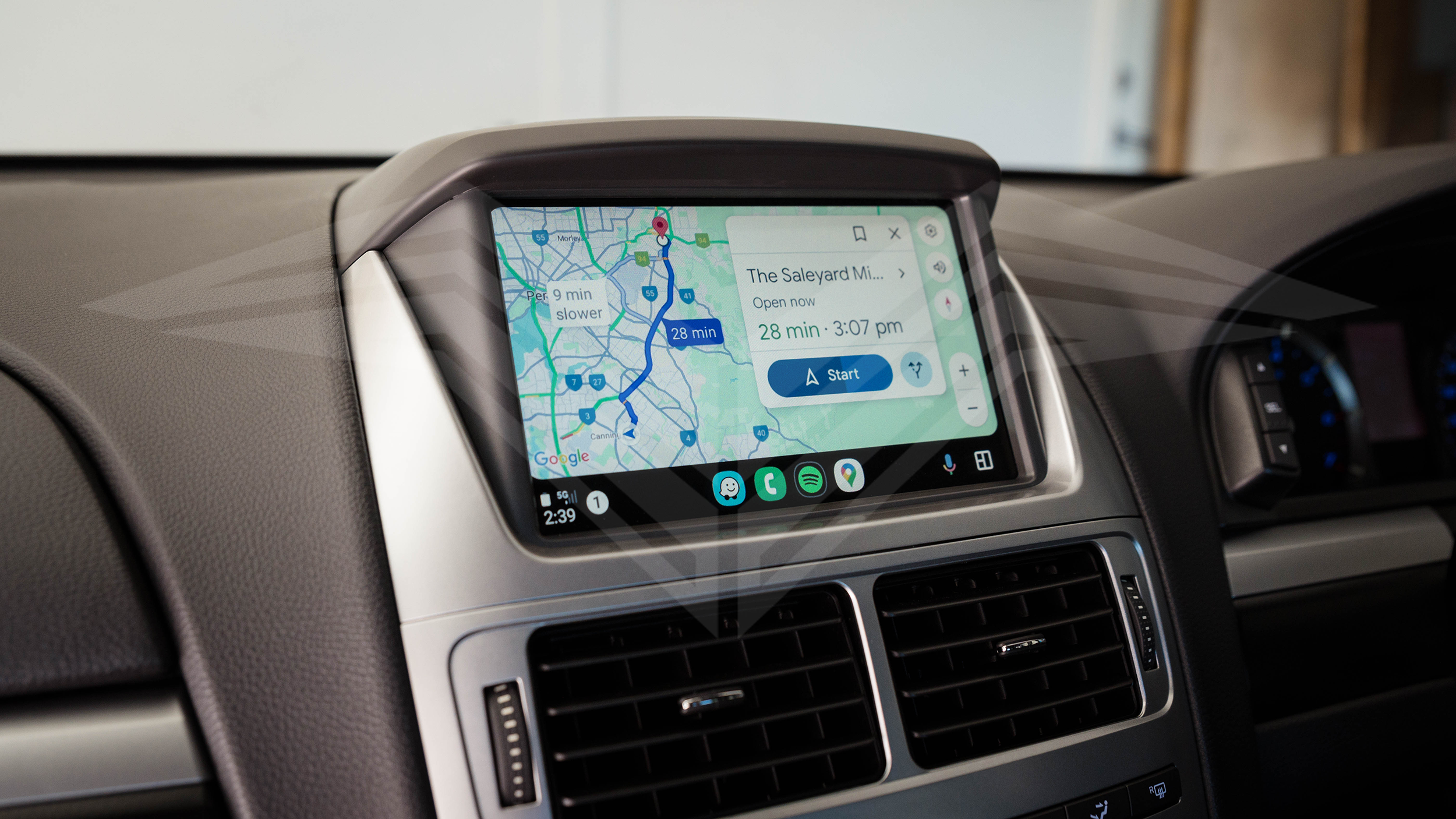 Wireless Apple CarPlay Android Auto Integration for Ford FG-X Falcon with Sync 2.0