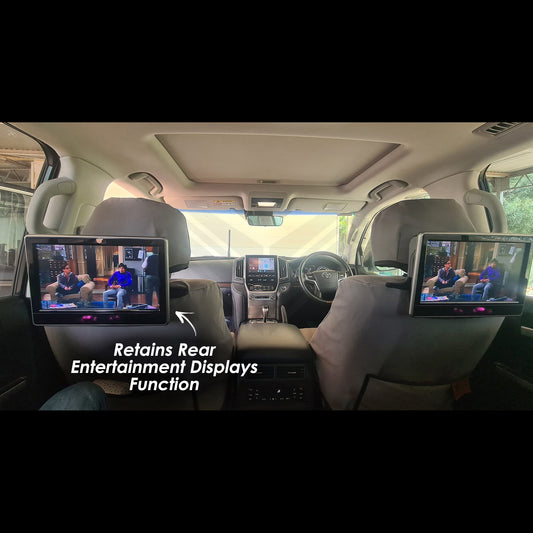 Android Multimedia Interface with Apple CarPlay & Android Auto for Toyota LC200 Landcruiser VX & Sahara 16-21